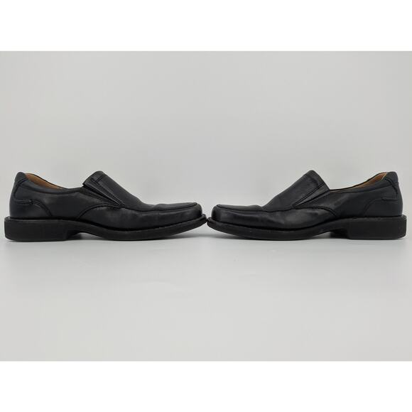 EUC Black Leather Ecco Loafers w Arch Support Size 42 (US 8 - 8.5) SAS Diplomat main image 3